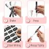 imageMr Pen Chalkboard Labels 200pc Assorted Shapes 1 White Chalk Marker and Small Towel Labels Label Stickers Labels for Storage Bins Sticker Labels Bottle Labels Food Labels Jar Labels150 pcs