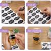imageMr Pen Chalkboard Labels 200pc Assorted Shapes 1 White Chalk Marker and Small Towel Labels Label Stickers Labels for Storage Bins Sticker Labels Bottle Labels Food Labels Jar Labels150 pcs