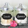imageMr Pen Chalkboard Labels 200pc Assorted Shapes 1 White Chalk Marker and Small Towel Labels Label Stickers Labels for Storage Bins Sticker Labels Bottle Labels Food Labels Jar Labels150 pcs