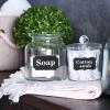 imageMr Pen Chalkboard Labels 200pc Assorted Shapes 1 White Chalk Marker and Small Towel Labels Label Stickers Labels for Storage Bins Sticker Labels Bottle Labels Food Labels Jar Labels100 pcs