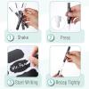 imageMr Pen Chalkboard Labels 200pc Assorted Shapes 1 White Chalk Marker and Small Towel Labels Label Stickers Labels for Storage Bins Sticker Labels Bottle Labels Food Labels Jar Labels500 pcs