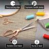 imageMr Pen Fabric Scissors and Embroidery Scissors Set 85quot ampamp 35quot Stainless Steel Rose Gold Premium Tailor Scissors Sewing Scissors for Fabric Cutting Fabric Shears Heavy Duty Scissors Heavy Duty