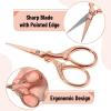 imageMr Pen Fabric Scissors and Embroidery Scissors Set 85quot ampamp 35quot Stainless Steel Rose Gold Premium Tailor Scissors Sewing Scissors for Fabric Cutting Fabric Shears Heavy Duty Scissors Heavy Duty