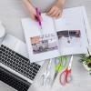 imageMr Pen Multipurpose Scissors  8 inch Pack of 4 Sharp Adult Office Scissors for Paper and Fabric
