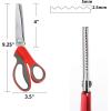imageMr Pen Pinking Shears Zig Zag Scissors Pinking Shears for Fabric Decorative Edge Scissors Pinking Scissors Scissors with Designs Jagged Edge Scissors Sewing Pinking Shears Crimping Scissors