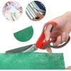 imageMr Pen Pinking Shears Zig Zag Scissors Pinking Shears for Fabric Decorative Edge Scissors Pinking Scissors Scissors with Designs Jagged Edge Scissors Sewing Pinking Shears Crimping Scissors