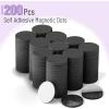 imageMr Pen Self Adhesive Magnet Dots 120 Pcs Magnets for Crafts Magnets with Adhesive Backing Magnetic Tape Circle Magnets Magnet Stickers Adhesive Magnets Craft Magnets Magnet TapeBlack Round