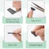 imageMr Pen Self Adhesive Magnet Dots 120 Pcs Magnets for Crafts Magnets with Adhesive Backing Magnetic Tape Circle Magnets Magnet Stickers Adhesive Magnets Craft Magnets Magnet TapeBlack Square