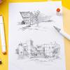 imageMr Pen Tracing Paper Roll 12 20 Yards White Tracing Paper Tracing Paper Trace Paper Trace Paper Roll Pattern Paper Drafting Paper Tracing Paper for Sewing Patterns Roll of Tracing Paper