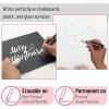 imageMr Pen White Chalk Markers 4 pcs Assorted Size Chalk Marker Chalk Pen Liquid Chalk Marker Chalk Markers White White Chalk Pen Chalkboard Marker White Chalkboard Marker Chalkboard PenB Assorted Size  Tip