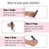 imageMr Pen White Chalk Markers 4 pcs Assorted Size Chalk Marker Chalk Pen Liquid Chalk Marker Chalk Markers White White Chalk Pen Chalkboard Marker White Chalkboard Marker Chalkboard PenB Assorted Size  Tip