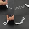 imageMr Pen White Chalk Markers 4 pcs Assorted Size Chalk Marker Chalk Pen Liquid Chalk Marker Chalk Markers White White Chalk Pen Chalkboard Marker White Chalkboard Marker Chalkboard PenA One Size  Dual Tip
