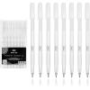 imageMr Pen White Pens 8 Pack White Gel Pens for Artists White Gel Pen White Ink Pen White Pens for Black Paper White Drawing Pens White Art Pen White Pen for Artists White Pen for Drawing