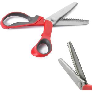 imageMr Pen Pinking Shears Zig Zag Scissors Pinking Shears for Fabric Decorative Edge Scissors Pinking Scissors Scissors with Designs Jagged Edge Scissors Sewing Pinking Shears Crimping Scissors