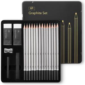 imageMr Pen Sketch Pencils for Drawing 14 Pack Drawing Pencils Art Pencils Graphite Pencils Graphite Pencils for Drawing Art Pencils for Drawing and Shading19 pcs
