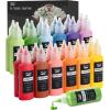 imageMr Pen 3D Fabric Paint Set 12 Colors 067 oz 3D Paint for Fabric Paint for Fabric 3D Paint for Clothing TShirt Paint Fabric Paint for ClothesSoft  Bright