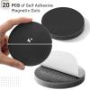 imageMr Pen Round Magnets with Adhesive Backing 20 pcs4quot Adhesive Magnetic Sheets with Adhesive Backing Magnet Sheets with Adhesive Magnets for Crafts Magnets with Adhesive Backing Magnet Stickers