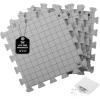imageMr Pen Interlocking Blocking Mats 12x12 4 Pack Blocking Mats for Knitting ampamp Crochet Projects with 50 TPins Knitting Blocking Mats and Pins Crochet Blocking Board for Crocheting