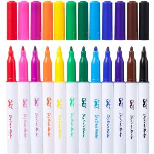 imageMr Pen Dry Erase Markers 12 Pack Assorted Colors White Board Markers Dry Erase Whiteboard Markers Dry Erase Markers for Kids Dry Erase Pens Dry Erase Board Markers12 Pack