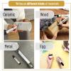 imageMr Pen  8 Pack Thick Black Permanent Markers Chisel Tip