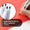 imageMr Pen  8 Pack Thick Black Permanent Markers Chisel Tip
