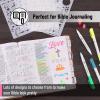 imageMr Pen Bible Journaling Stencil 42 x 7 Inch 14 Sheets Stencil Set Journal Stencils Planner Stencils Plastic Stencils Stencils for Journaling Journaling Stencils Stencils for PlannersBible Journaling Stencil