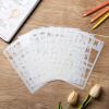 imageMr Pen Bible Journaling Stencil 42 x 7 Inch 14 Sheets Stencil Set Journal Stencils Planner Stencils Plastic Stencils Stencils for Journaling Journaling Stencils Stencils for PlannersJournaling Stencils