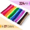 imageMr Pen Chenille Stems 324 Pcs 27 Colors Craft Supplies Bulk Fuzzy