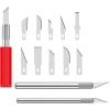 imageMr Pen Craft Knife Set 13 Piece Exacto Knife Set Hobby Knife Set Crafting Knife Exacto Knife Kit Precision Knife Set Exacto Knife for Crafting Exacto Knives Utility Knife Kit Pen KnifeCraft Knife in hard shell case