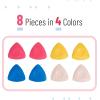 imageMr Pen Tailors Chalk Set 8pcs Tailor Chalk with 2 Holders Set Fabric Chalk Sewing Chalk Sewing Chalk for Fabric Tailors Chalk for Fabric Tailor Chalk Holder Triangle Fabric ChalkA 8 Tailors Chalks