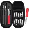imageMr Pen Craft Knife Set 13 Piece Exacto Knife Set Hobby Knife Set Crafting Knife Exacto Knife Kit Precision Knife Set Exacto Knife for Crafting Exacto Knives Utility Knife Kit Pen KnifeCraft Knife in hard shell case