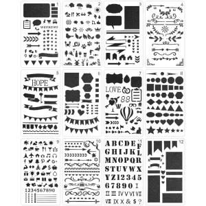 imageMr Pen Bible Journaling Stencil 42 x 7 Inch 14 Sheets Stencil Set Journal Stencils Planner Stencils Plastic Stencils Stencils for Journaling Journaling Stencils Stencils for PlannersJournaling Stencils