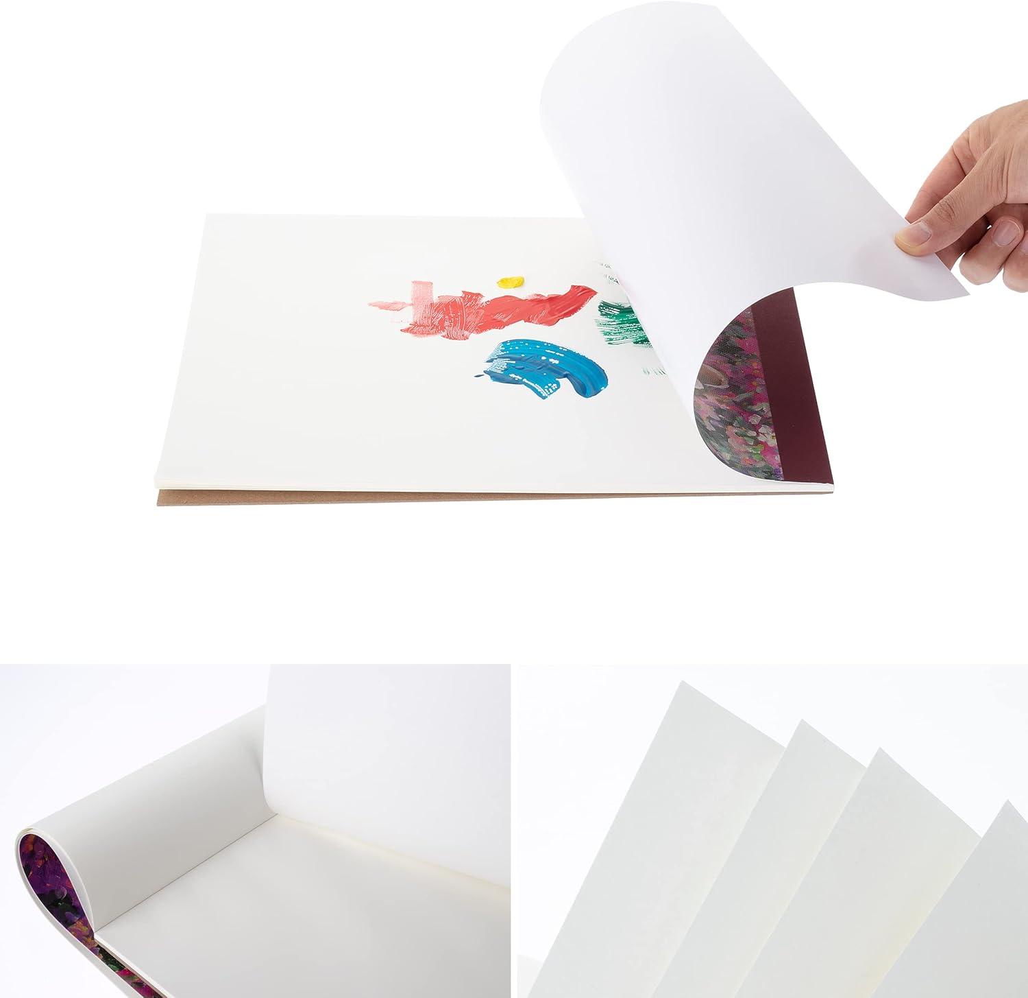 imageMr Pen Palette Paper Paint Pad 9quotx12quot 40 Sheets Acrylic Paint Paper Drawing Paper Painting Paper Disposable Paint Palette Paper Oil Paint Palette Watercolor Palette Paper9 x 12