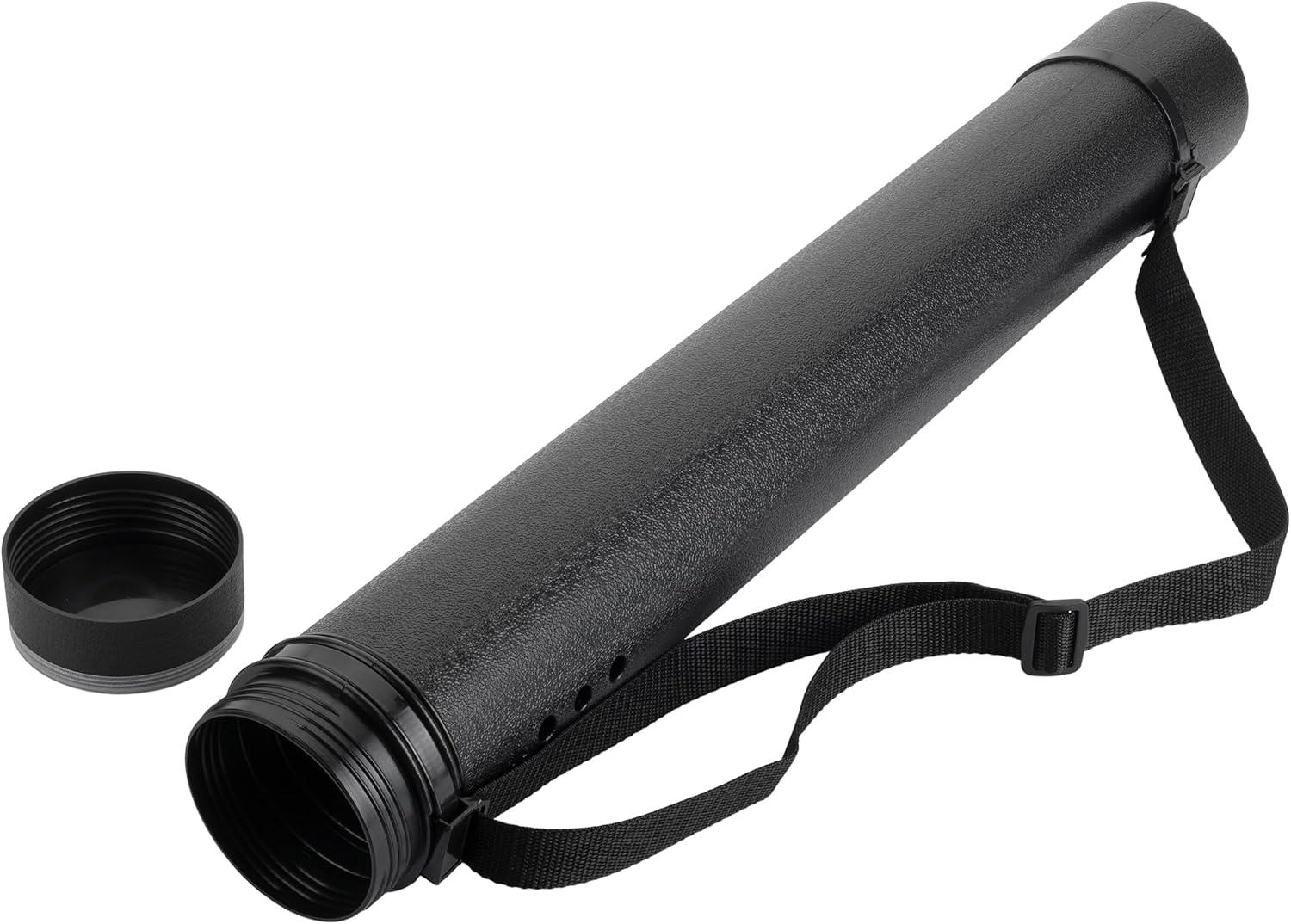 imageMr Pen Poster Tube 25quot to 40quot Extendable Poster Tube with Strap Poster Carrying Case Telescoping Tube Art ampamp Poster Transport Tubes Poster Tubes for Storage Poster Holder Tube Blueprint TubeBlack and Green