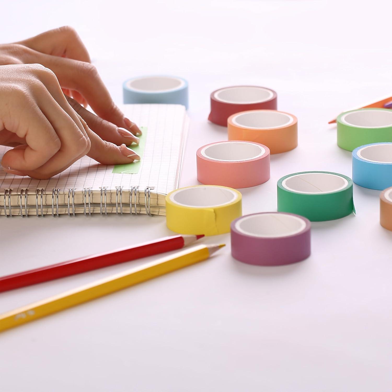 imageMr Pen Washi Tape Set 10 Pack Decorative Tape Washi Tapes Colored Tape Scrapbook Tape Scrapbook Washi Tape for Journaling Craft Tape Washy Tape WashyTapeFour Seasons