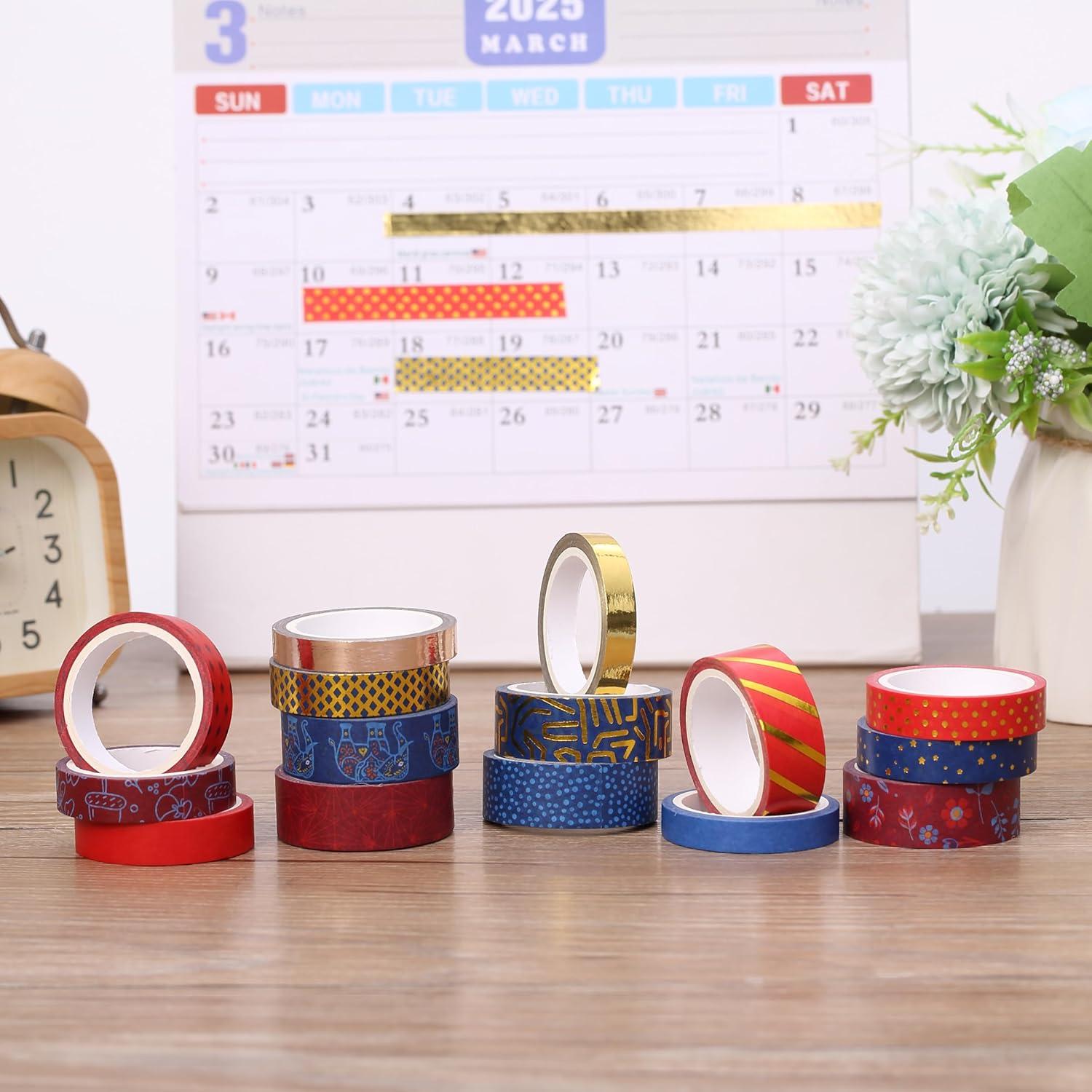 imageMr Pen Washi Tape Set 21 Roll Boho Design Decorative Tape Washi Tapes Cute Washi Tape Cute Tape Colored Tape Scrapbook Tape Washi Tape Cute Washi Tape for Journaling Craft TapeGilded Grandeur