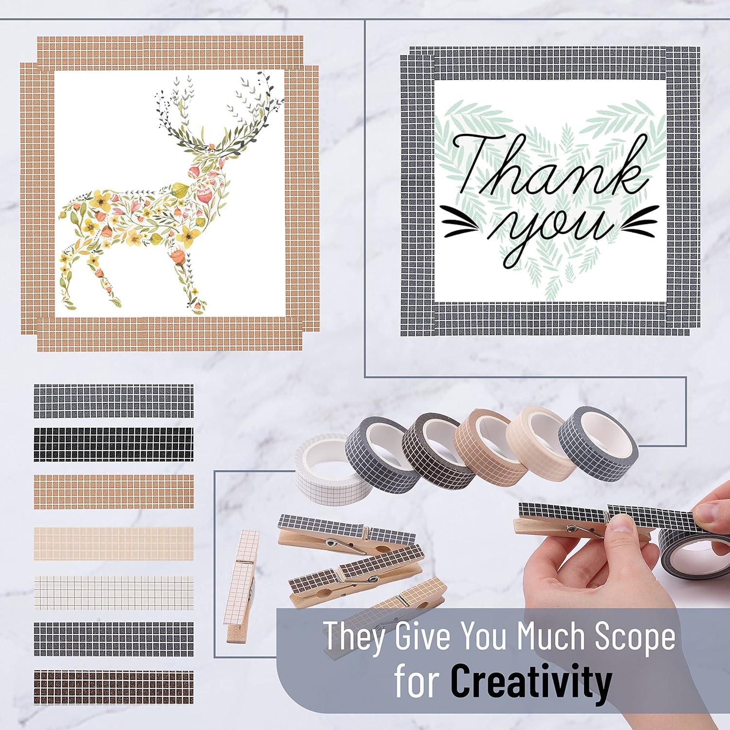 imageMr Pen Washi Tape Set 21 Roll Boho Design Decorative Tape Washi Tapes Cute Washi Tape Cute Tape Colored Tape Scrapbook Tape Washi Tape Cute Washi Tape for Journaling Craft TapeGrid
