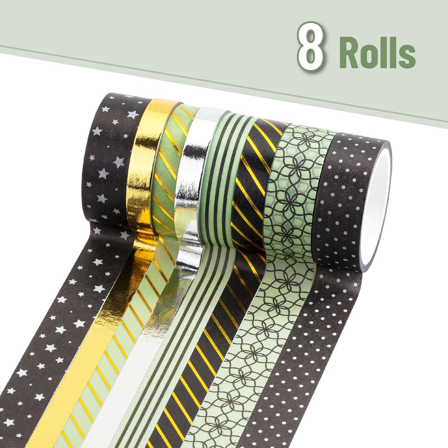imageMr Pen Washi Tape Set 21 Roll Boho Design Decorative Tape Washi Tapes Cute Washi Tape Cute Tape Colored Tape Scrapbook Tape Washi Tape Cute Washi Tape for Journaling Craft TapeMidnight Garden