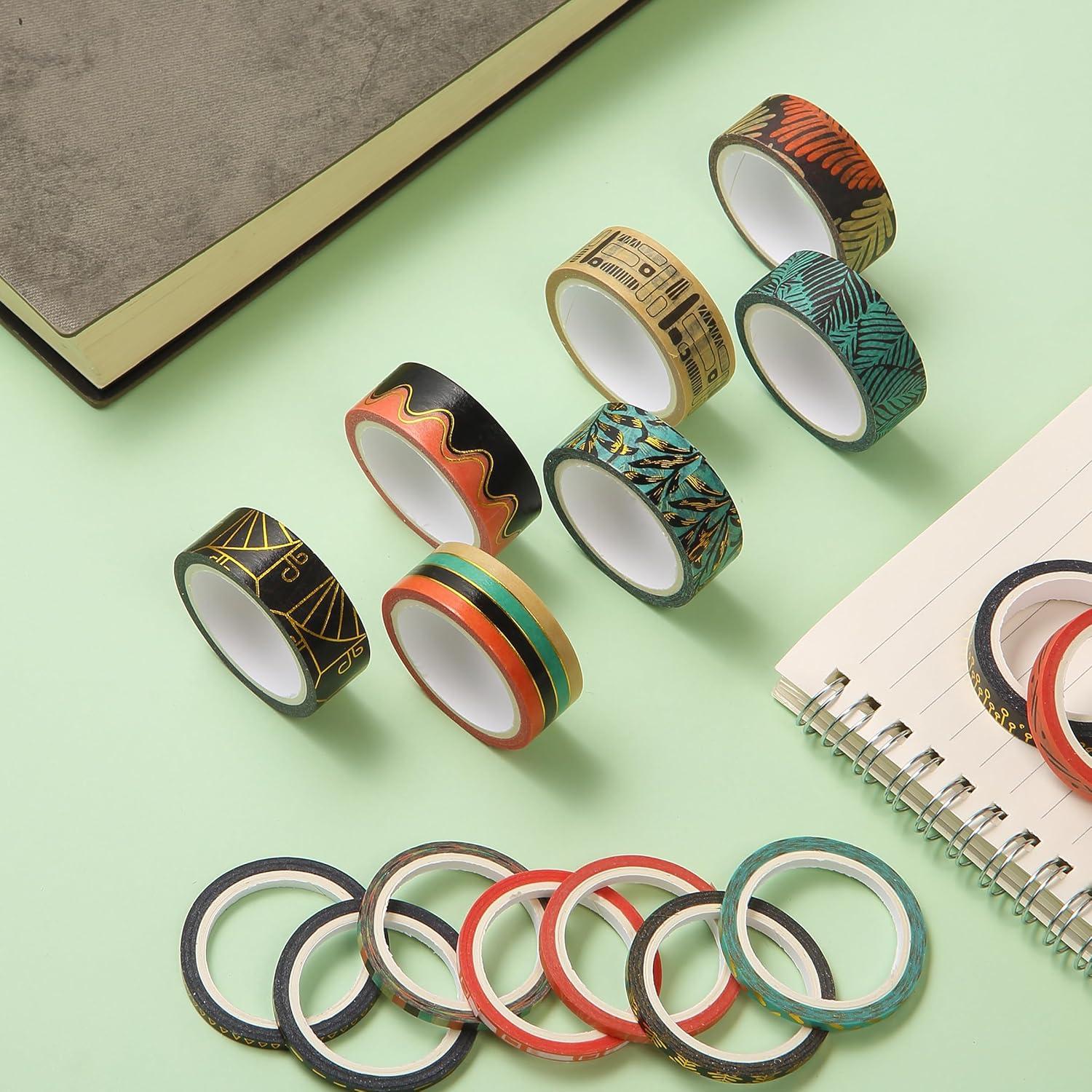 imageMr Pen Washi Tape Set 21 Roll Boho Design Decorative Tape Washi Tapes Cute Washi Tape Cute Tape Colored Tape Scrapbook Tape Washi Tape Cute Washi Tape for Journaling Craft TapeEthnic Elegance