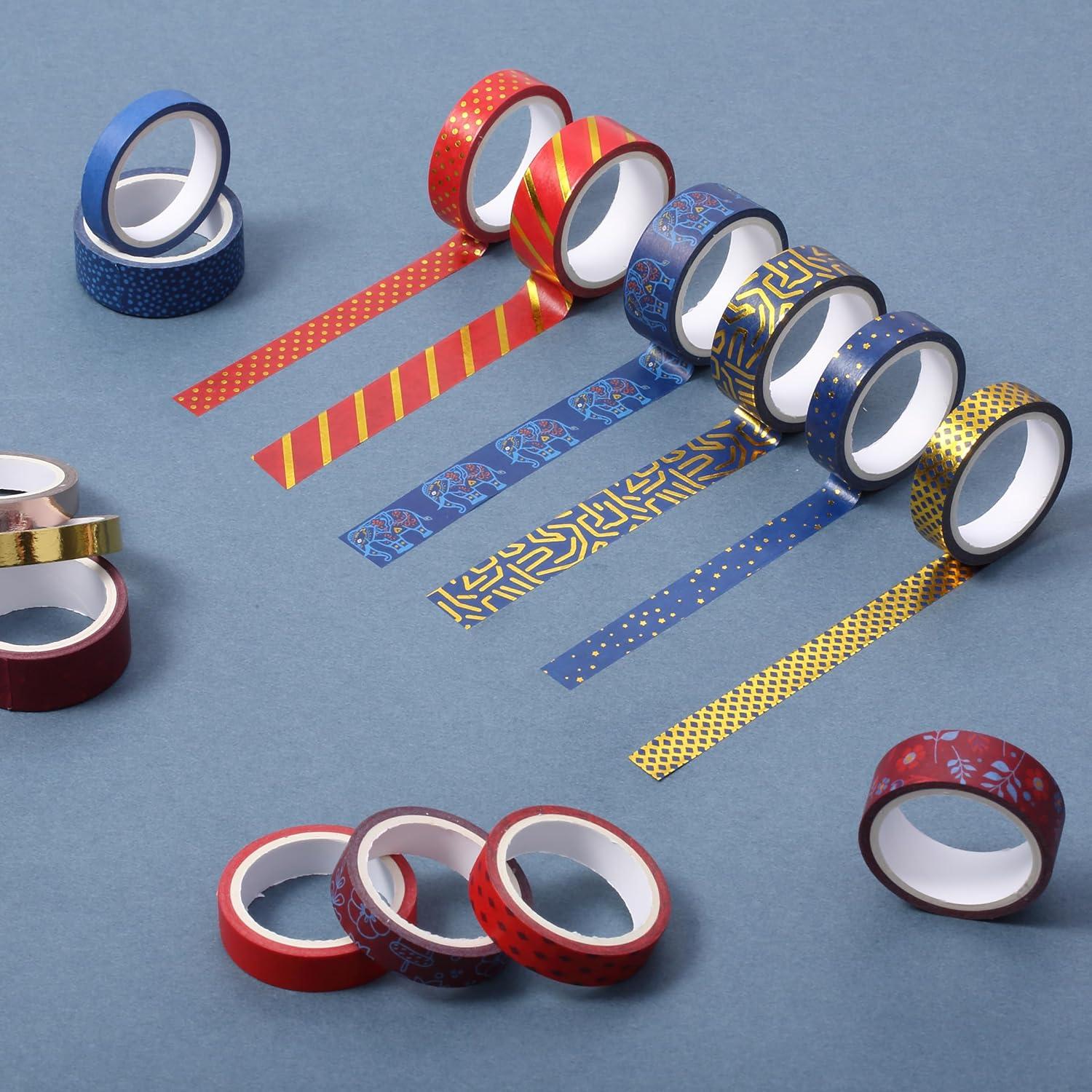 imageMr Pen Washi Tape Set 21 Roll Boho Design Decorative Tape Washi Tapes Cute Washi Tape Cute Tape Colored Tape Scrapbook Tape Washi Tape Cute Washi Tape for Journaling Craft TapeGilded Grandeur