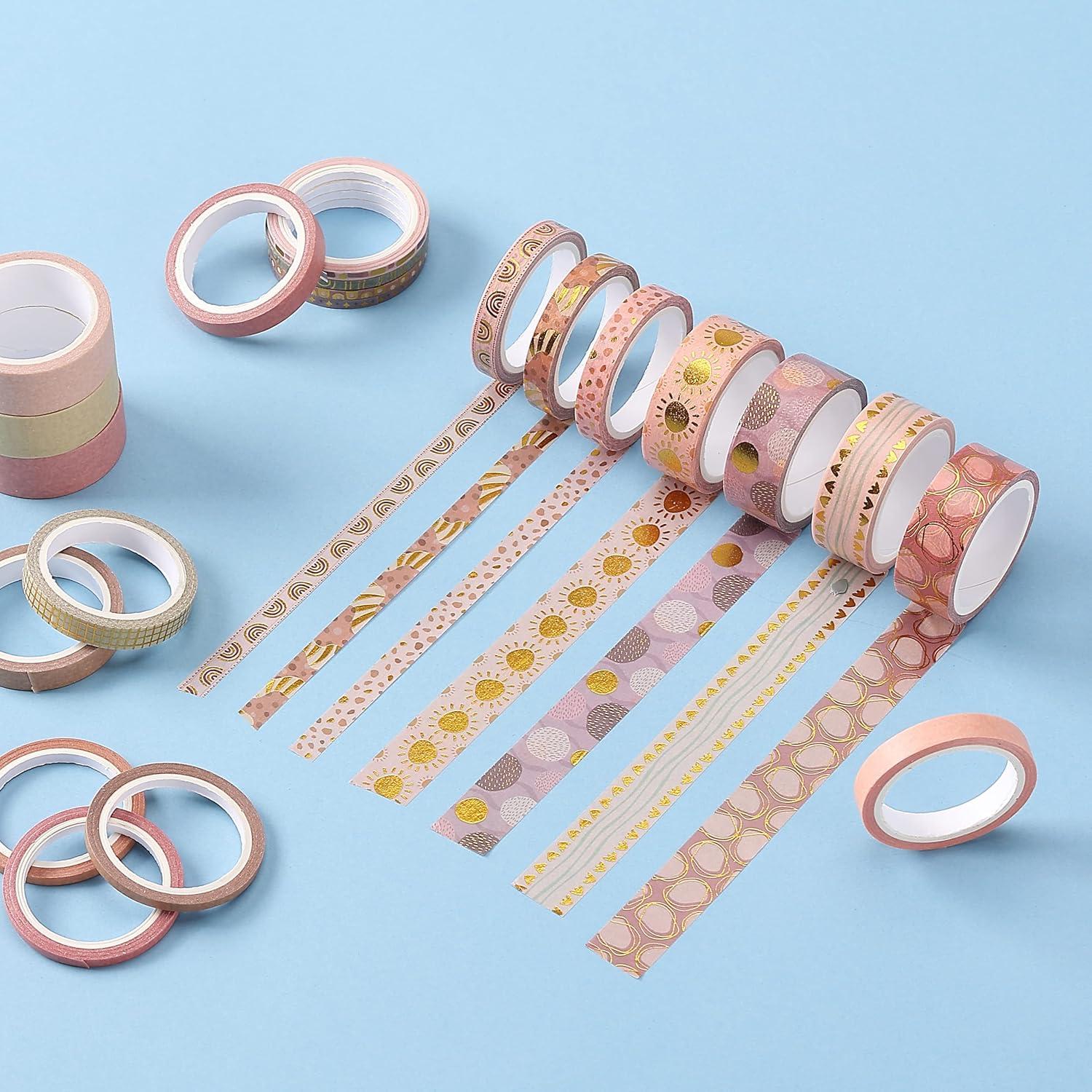 imageMr Pen Washi Tape Set 21 Roll Boho Design Decorative Tape Washi Tapes Cute Washi Tape Cute Tape Colored Tape Scrapbook Tape Washi Tape Cute Washi Tape for Journaling Craft TapeBoho
