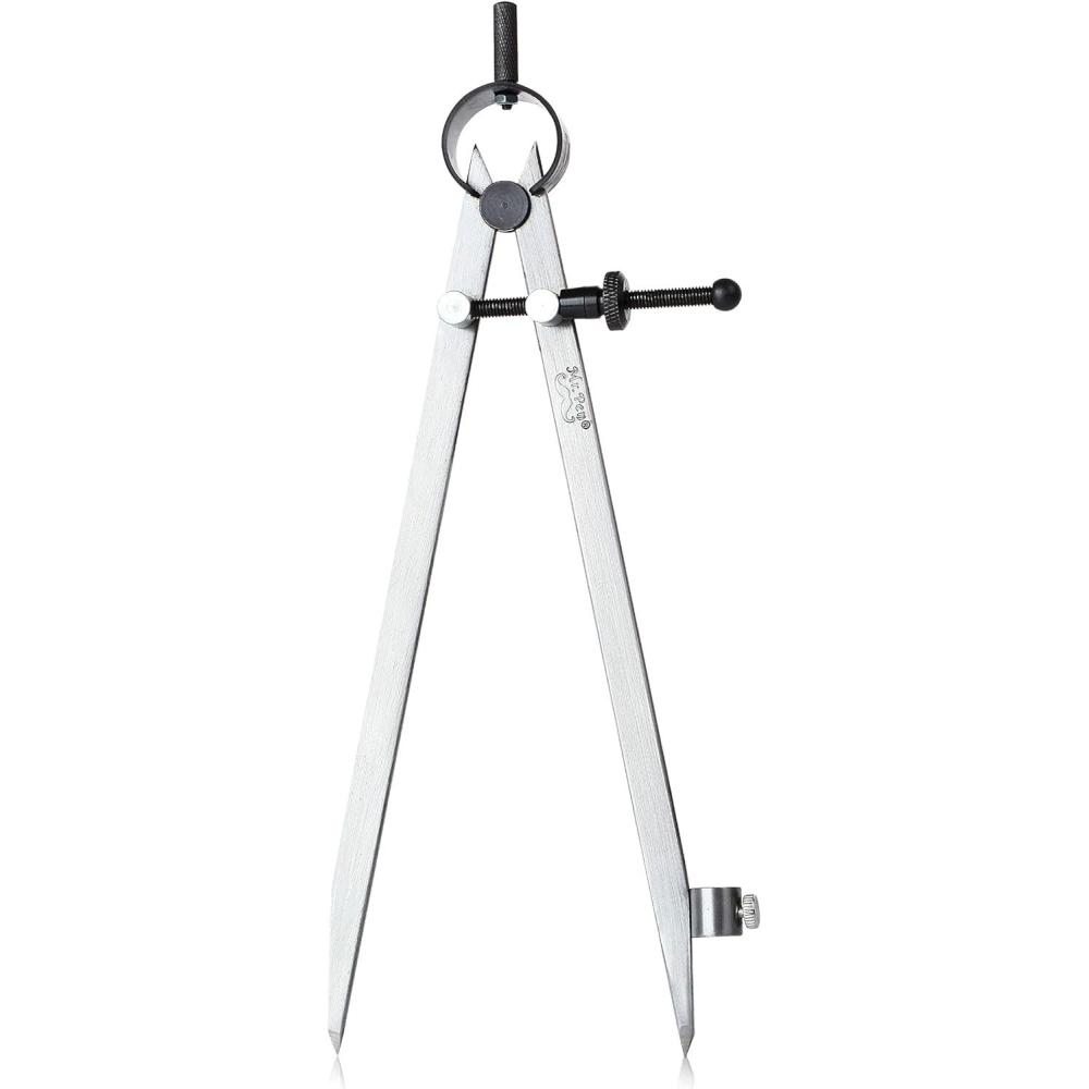 imageMr Pen Adjustable Divider Leather Compass 8 Inch Lockable Metal Compass Wing Dividers for Leather and WoodworkingCompass