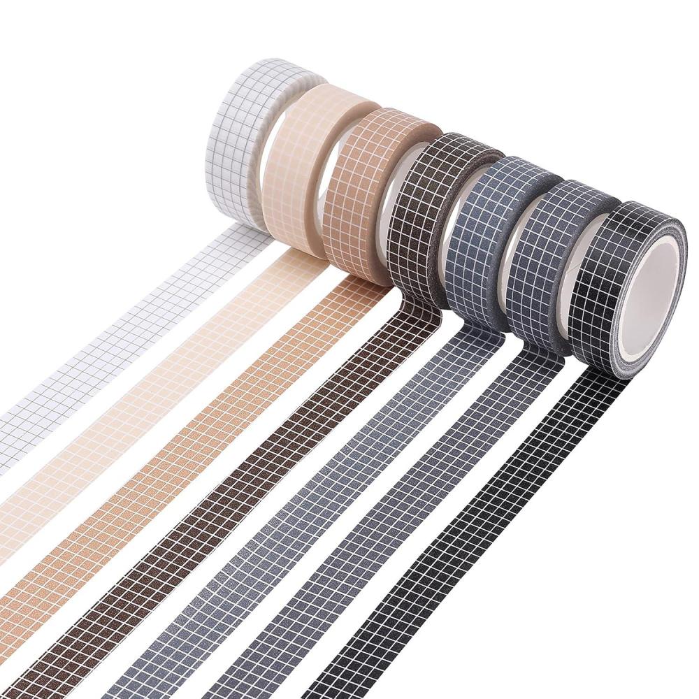 imageMr Pen Washi Tape Set 21 Roll Boho Design Decorative Tape Washi Tapes Cute Washi Tape Cute Tape Colored Tape Scrapbook Tape Washi Tape Cute Washi Tape for Journaling Craft TapeGrid