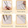 imageMr Pen Adjustable Divider Leather Compass 8 Inch Lockable Metal Compass Wing Dividers for Leather and WoodworkingDivider