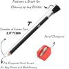 imageMr Pen Eraser Pencil with Brush 3 pcs 2 Eraser Pencils with Brush and 1 Sharpener Pencil Brush Eraser Pencil Eraser with Brush Eraser Pencils for Artists Eraser Pencils for Drawing