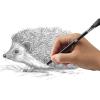 imageMr Pen Eraser Pencil with Brush 3 pcs 2 Eraser Pencils with Brush and 1 Sharpener Pencil Brush Eraser Pencil Eraser with Brush Eraser Pencils for Artists Eraser Pencils for Drawing