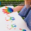 imageMr Pen Finger Paint Paper 11 x 14 inches 22 Sheets Paint Paper for Kids Art Paper for Kids Kids Paint Paper Paper for Painting Kids Finger Paint Paper for Toddlers