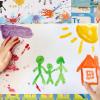 imageMr Pen Finger Paint Paper 11 x 14 inches 22 Sheets Paint Paper for Kids Art Paper for Kids Kids Paint Paper Paper for Painting Kids Finger Paint Paper for Toddlers