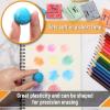 imageMr Pen Kneaded Eraser Erasers for Drawing 16 Pack Artist Eraser Kneaded Erasers for Artists Kneadable Erasers Drawing Erasers Art Erasers Putty Eraser Erasers for Sketching Rubber ErasersRed  Orange  Yellow  Green  Blue  Gray