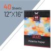 imageMr Pen Palette Paper Paint Pad 9quotx12quot 40 Sheets Acrylic Paint Paper Drawing Paper Painting Paper Disposable Paint Palette Paper Oil Paint Palette Watercolor Palette Paper12 x 16